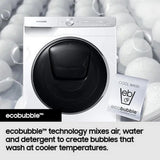 Samsung WD80TA046BX/EU 8kg/5kg 1400 Spin Washer Dryer - Black