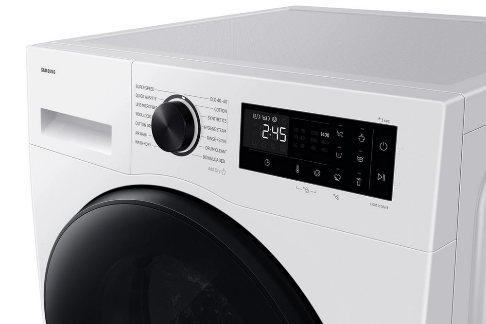 Samsung WD90HG5U34BEEU 9kg/6kg 1400 Spin Washer Dryer - White