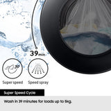 Samsung WD90HG5U34BEEU 9kg/6kg 1400 Spin Washer Dryer - White