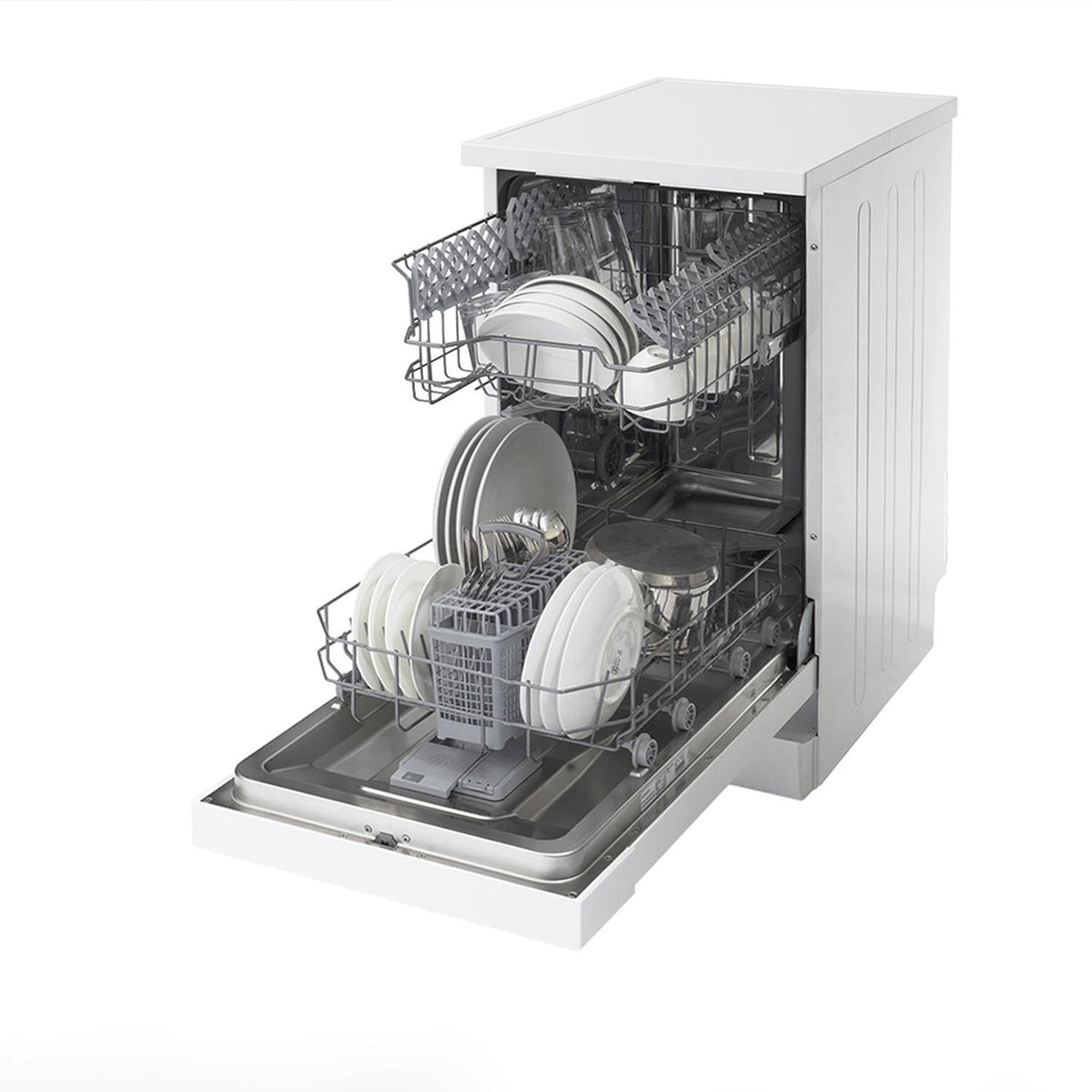 Sensis DWF0110SLEW Slimline Dishwasher - White - 10 Place Settings