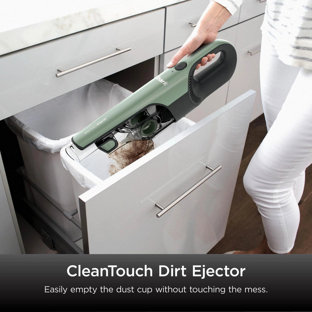 Shark CH901UK UltraCyclone Pro Cordless Handheld Vacuum Cleaner - 10 Minute Run Time - Green