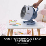 Shark FA050UKBL FlexBreeze TableMate Indoor to Outdoor High-Velocity Tabletop Fan - Glacier Blue