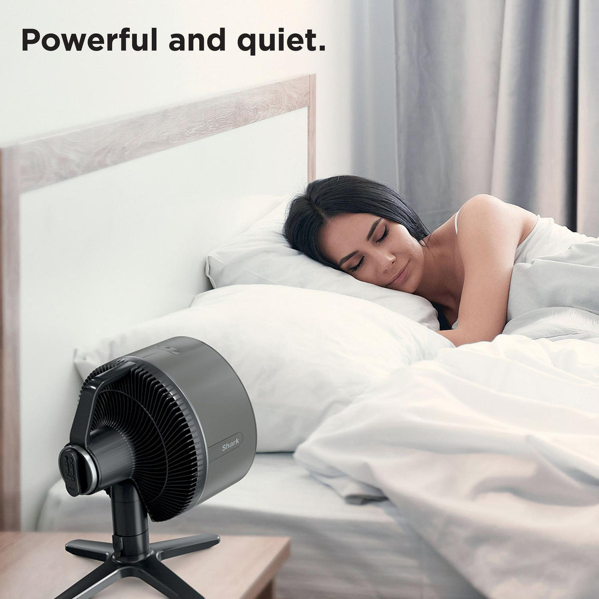 Shark FA150UK FlexBreeze TableMate Indoor to OutdoorTabletop Fan - Winter Fog