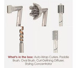 Shark HD446SLUK FlexStyle Air Styler & Hair Dryer -5 Attachments - Stone
