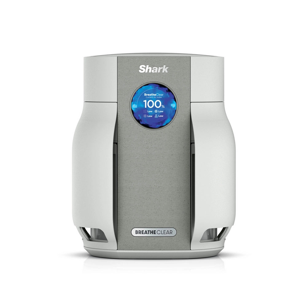 Shark HP062UK BreatheClear Compact Air Purifier with NeverChange6 - Dove