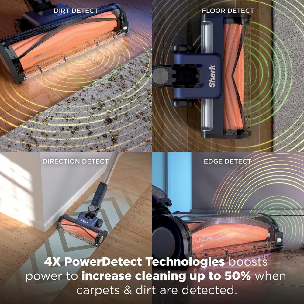 Shark IA1241UK Phoenix Power Detect Light Cordless Vaccum - Grey