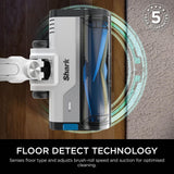Shark IZ380UK PowerPro Cordless Stick Vacuum Cleaner - 50 Minutes Run Time - Navy Metallic