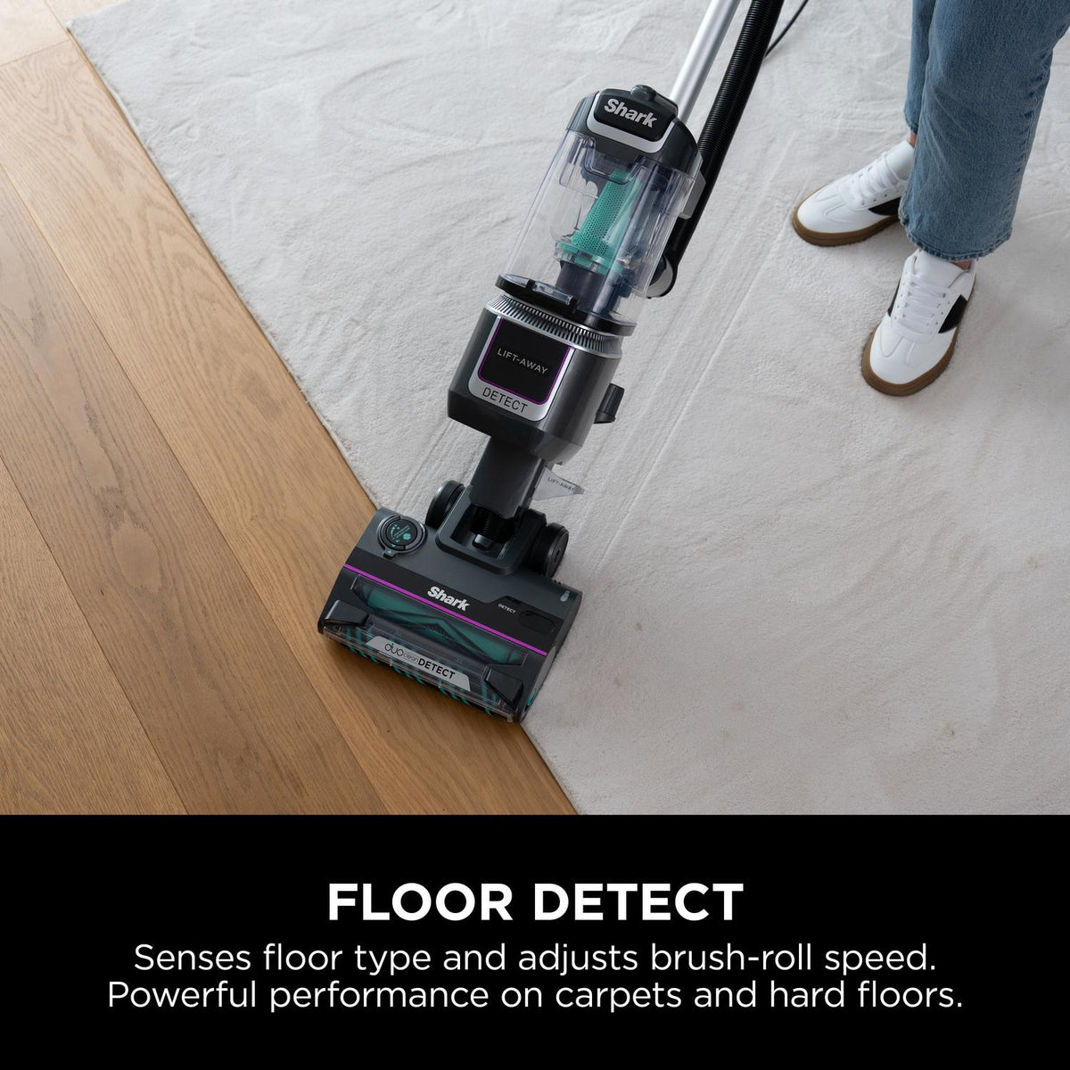 Shark LA450UKT Detect Pet Pro Upright Corded Vacuum - Graphite Grey