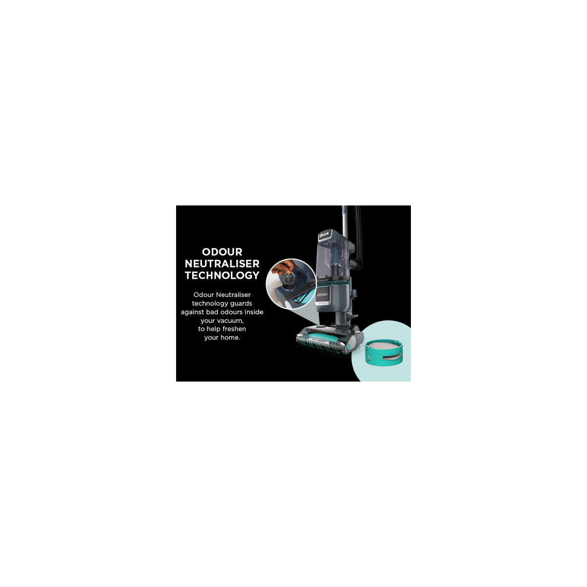 Shark LA791UKT Detect Pet Pro Upright Corded Vacuum - Adriatic Teal / Silver