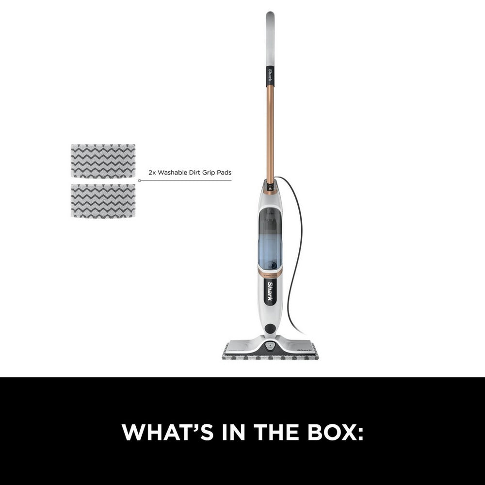 Shark S2001UK SteamSpot & Steam Blaster Mop - White