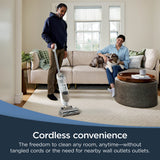 Shark SV2000UK Cordless Upright Vacuum - Stone