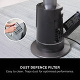 Shark TH200UK Fan & Heater - Charcoal