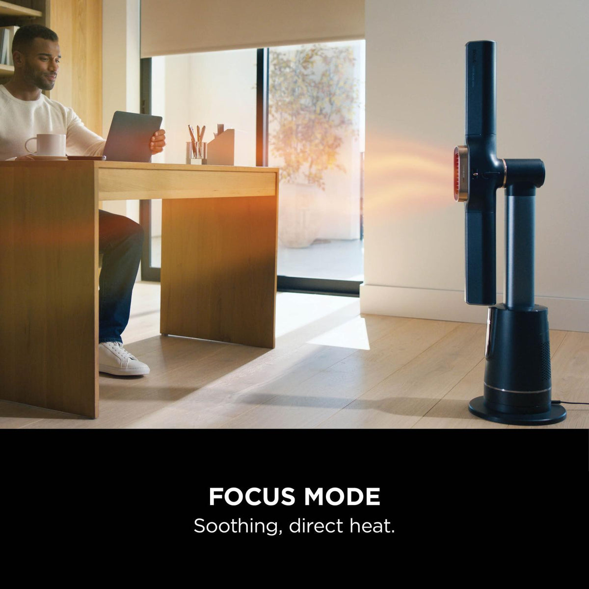 Shark TH200UK Fan & Heater - Charcoal