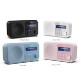 Sharp DR-P420 WH Tokyo Portable Digital Radio - White