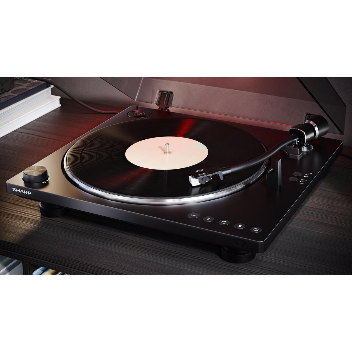Sharp RP-TT100 Automatic Turntable with Bluetooth - Black