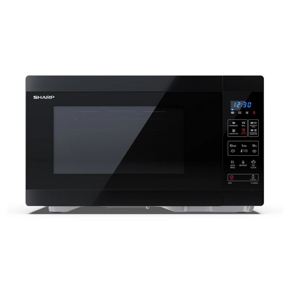 Sharp YC-MA262AE-B Classic Microwave Oven, 26L, Combi with Air Fryer - Black