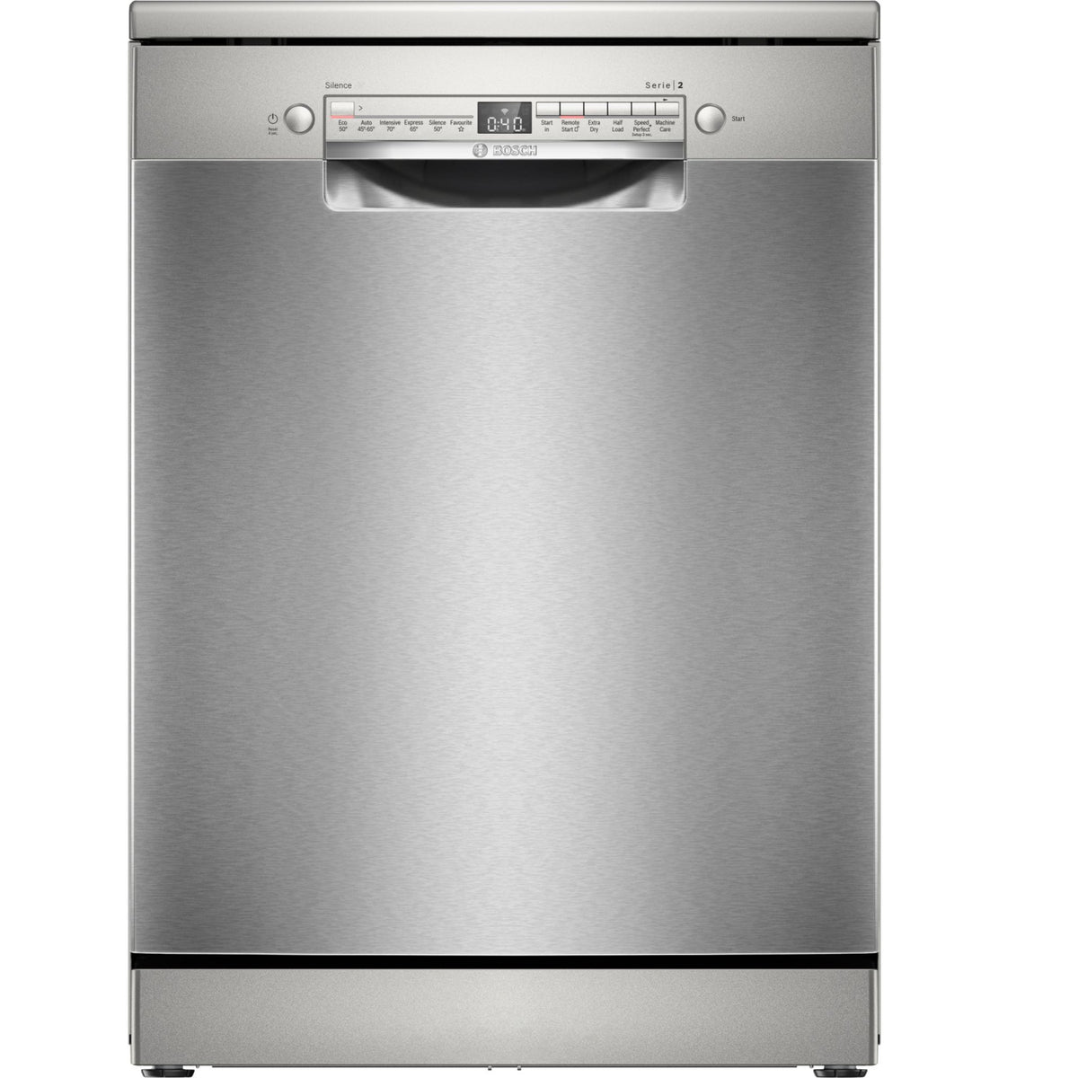 BOSCH SMS2HVI67G Dishwasher, 14 place, silver inox