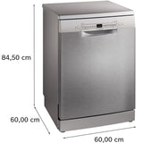 BOSCH SMS2HVI67G Dishwasher, 14 place, silver inox