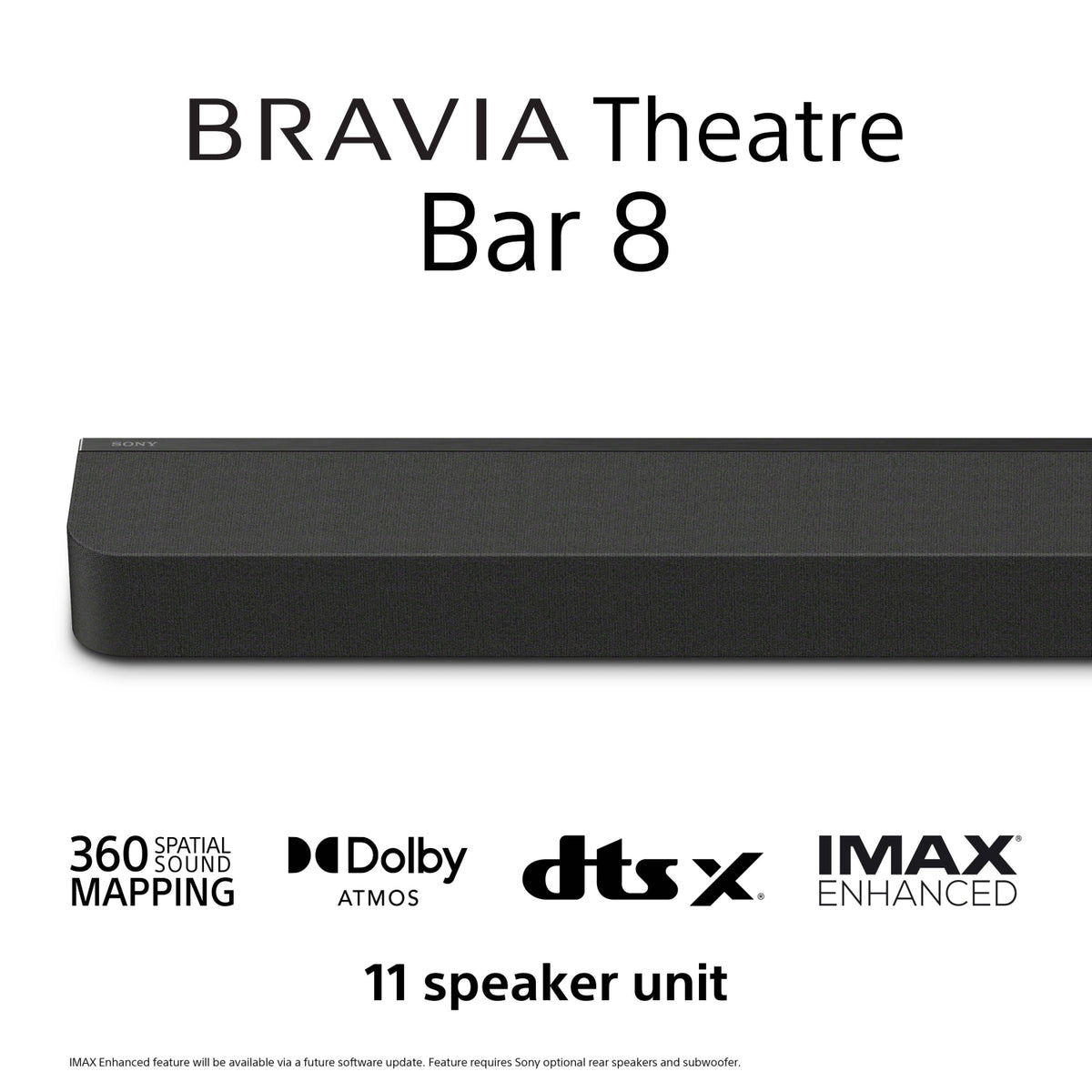 Sony Theatre Bar 8 HTA8000 | 5.0.2 Dolby Atoms Soundbar - Black