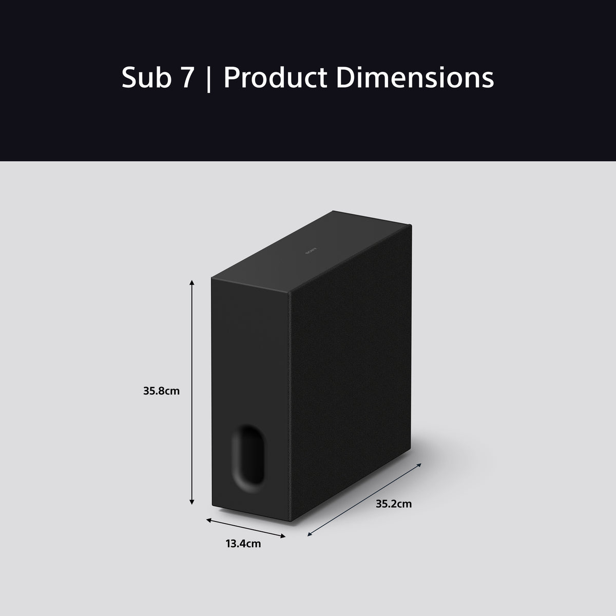 Sony SASW7 BRAVIA Theatre 7 with Wireless Subwoofer - Black