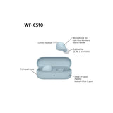 Sony WFC510L.CE7 Wireless In ear headphones - Blue