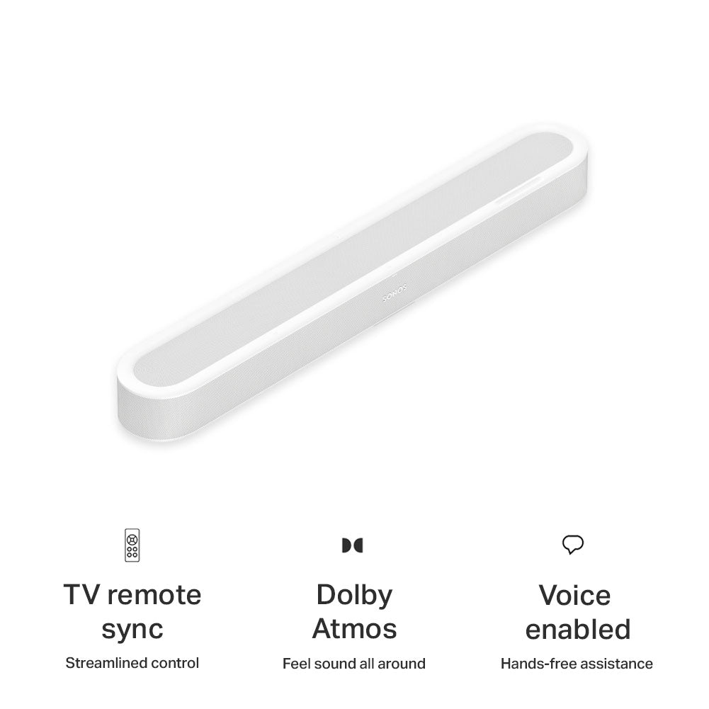 Sonos Beam Ultra | Dolby Atmos Soundbar, white