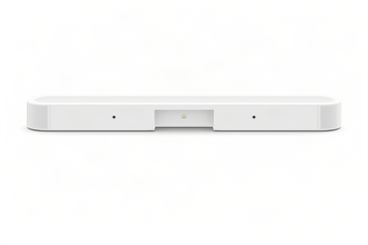 Sonos Beam Ultra rear profile showing connections
