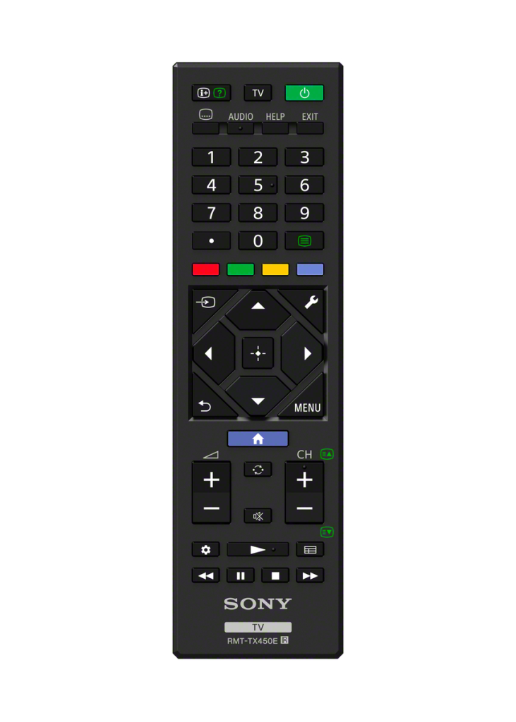 Sony Bravia 5 TV standard remote