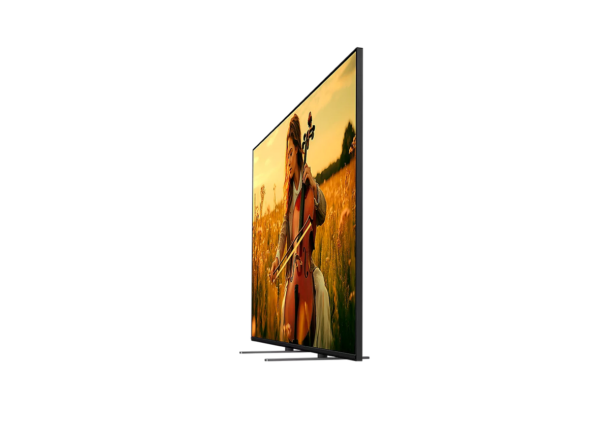 Sony Bravia 5 angled to show the tvs appearance at a wide viewing angle