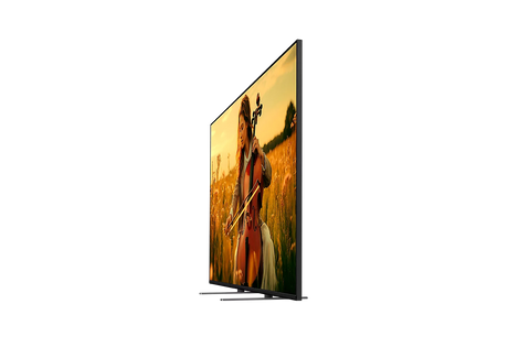 Sony Bravia 5 angled to show the tvs appearance at a wide viewing angle