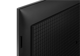 Sony bravia 5 back corner showing the textured detail of the back panel and the bezel