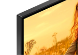 Close up of the bezel on a Sony Bravia 5 tv showing the textured design