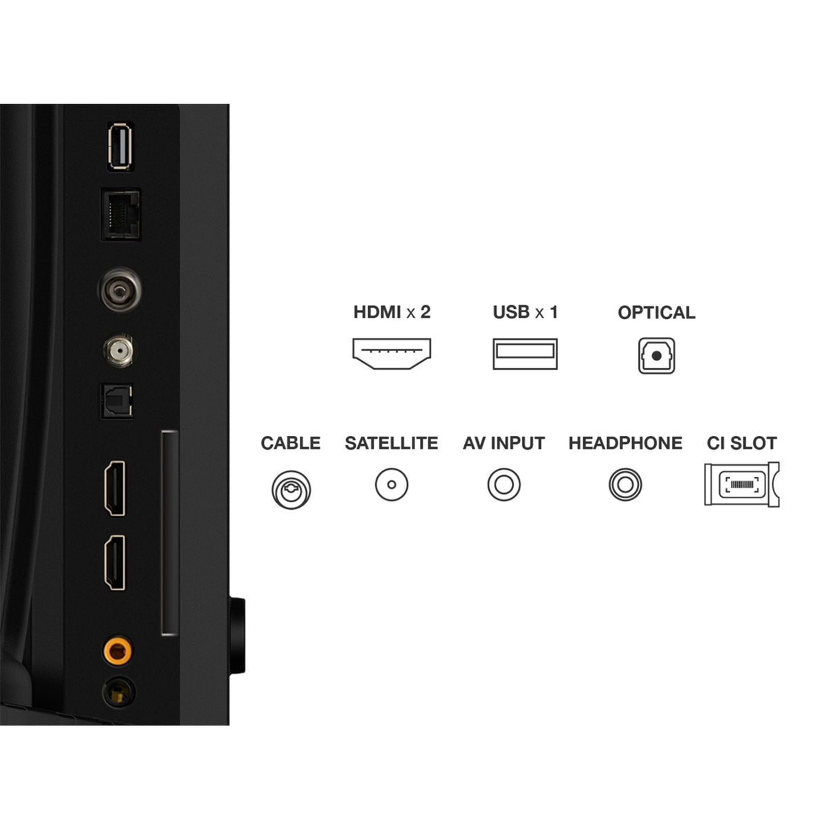 TCL 32V5C-UK 32" QLED FHD HDR Android TV
