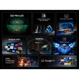 TCL 55Q6C-UK 55" 4K QD-Mini LED UHD Smart Google TV