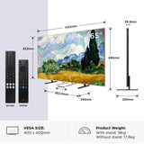 TCL 65A400 PRO-UK 65" 4K Ultra HD QD-MINI LED AI ART TV