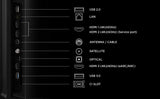 TCL 65P7L-UK 65" 4K HDR QLED Direct LED Google TV- Black