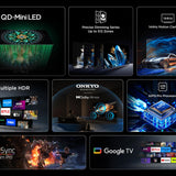 TCL 65Q6C-UK 65" 4K QD-Mini LED UHD Smart Google TV