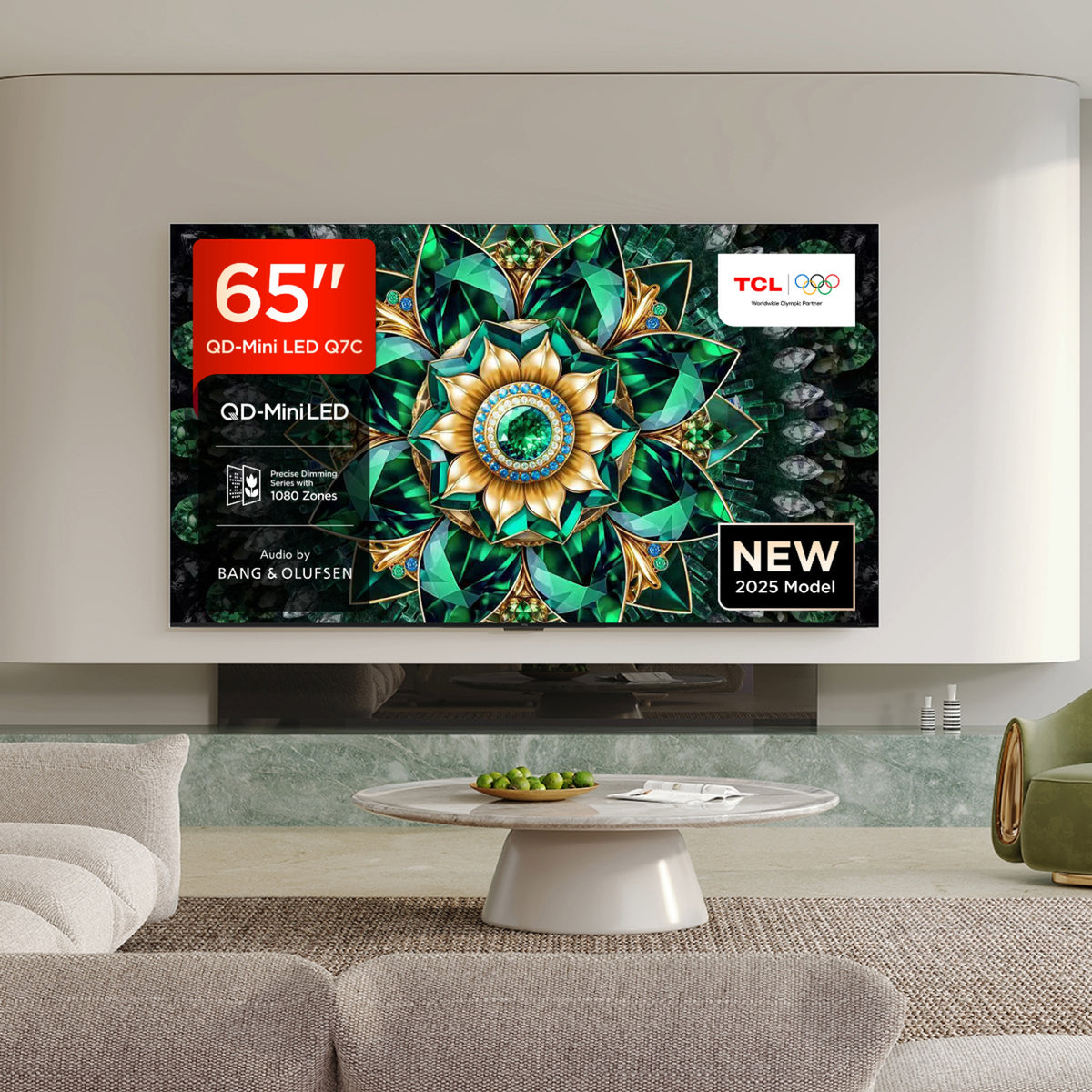 TCL 65Q7C-UK 65" 4K QD-Mini LED UHD Smart Google TV