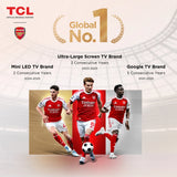TCL 98A400M-UK 98" QD-MINI LED TV - Black