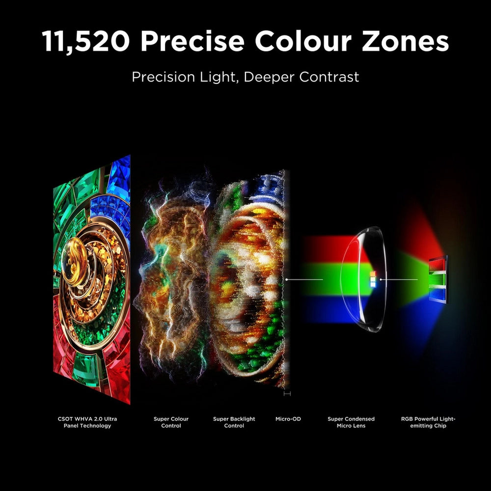 TCL 98RM9L-UK 98" 4K Ultra HD RGB MINI LED Google TV