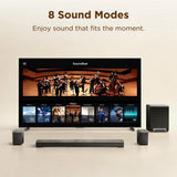 TCL S65K-UK 5.1ch with wireless subwoofer Dolby Atmos - Black