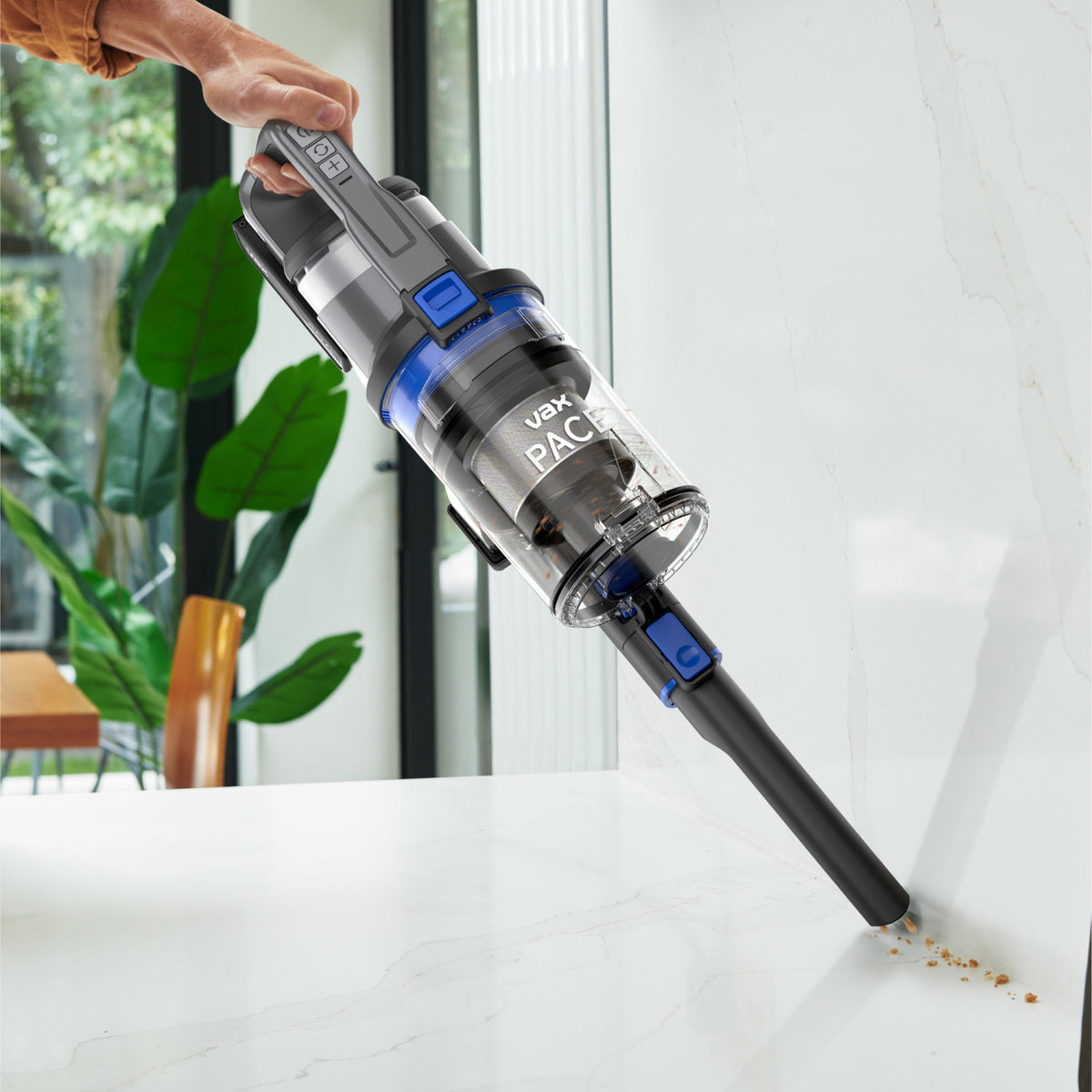 VAX CLSV-PAKS Pace Cordless Vacuum Cleaner - Graphite & Blue
