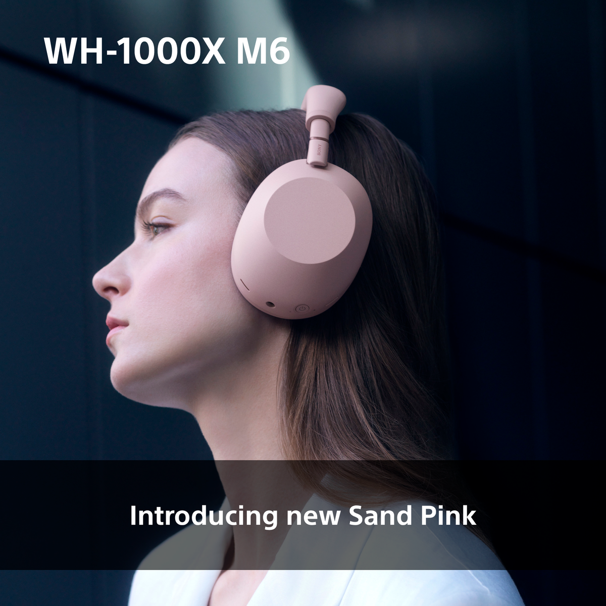 Sony WH1000XM6 | Flagship Noise Cancelling Headphones - Sand Pink