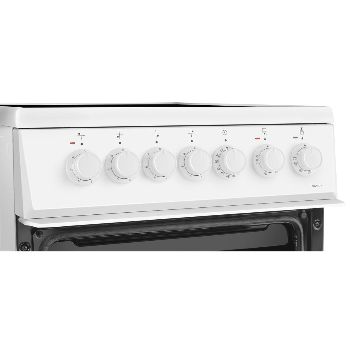 Beko EDVC503W 50cm Electric Double Oven - White