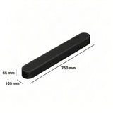 Sonos Beam Ultra in black showing dimensions