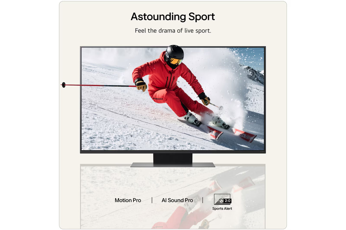 LG 43QNED87B6A.AEK 43" 4K QNED evo AI Smart TV